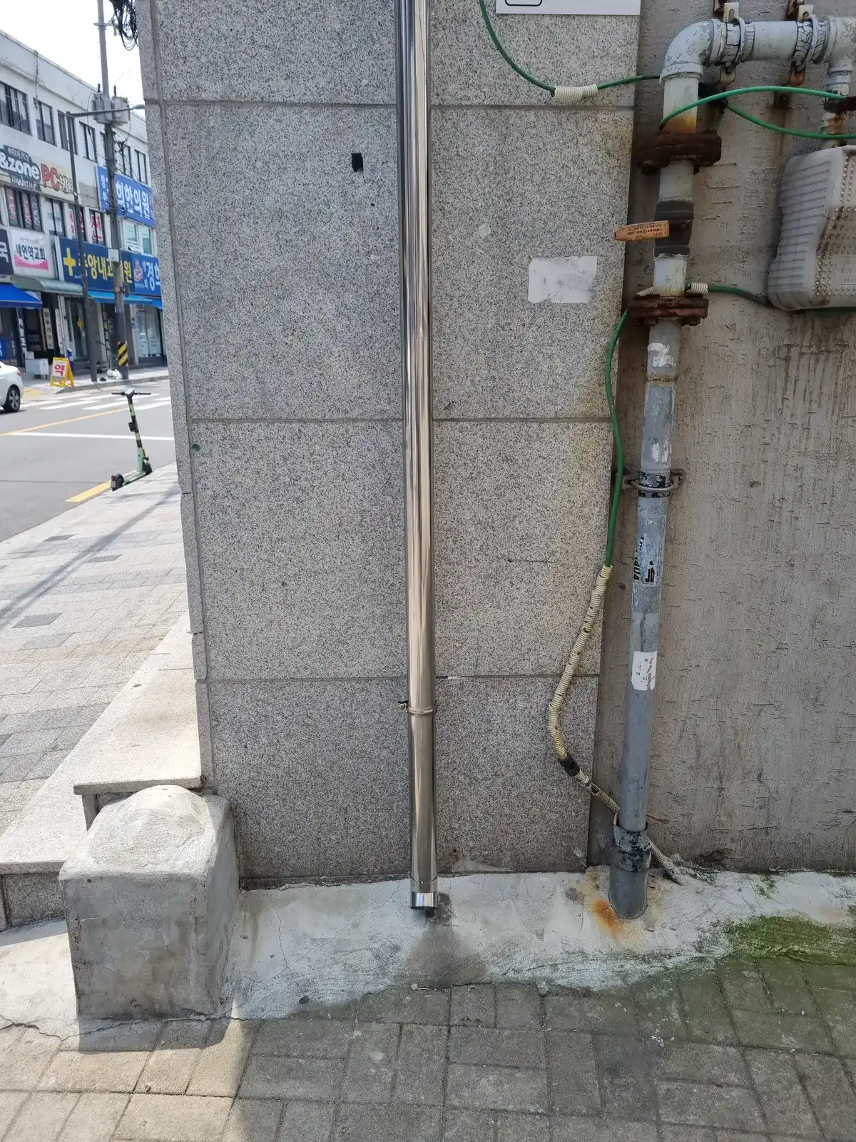 우수관교체 경기 외벽 시공 후